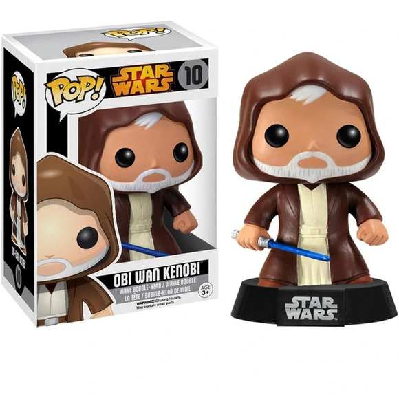 NIB Funko POP Star Wars: OBI-Wan Action Figure - Picture 1 of 3